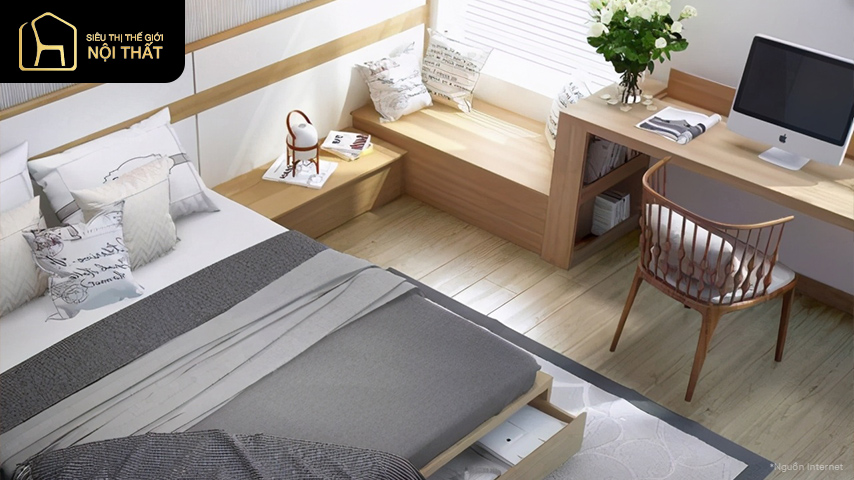 10+ mẫu thiết kế phòng làm việc cho 2 người đầy cảm hứng 13 Thiết kế phòng làm việc 2 người