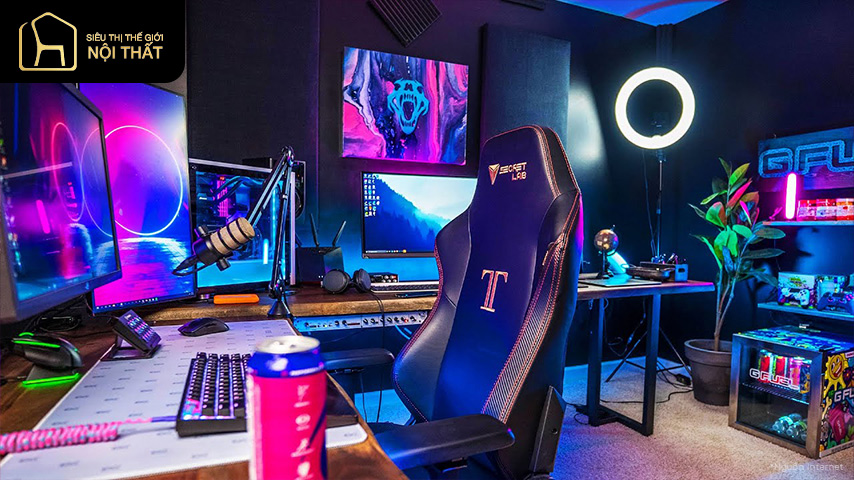 10+ mẫu thiết kế phòng làm việc cho streamer gợi mở ý tưởng 3 thiết kế phòng làm việc streamer (12)