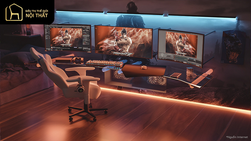 10+ mẫu thiết kế phòng làm việc cho streamer gợi mở ý tưởng 13 thiết kế phòng làm việc stramer (13)