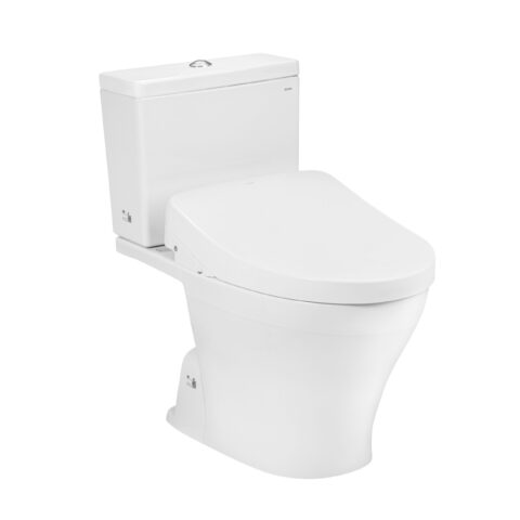 Bàn cầu hai khối kèm nắp rửa điện tử WASHLET dòng S7