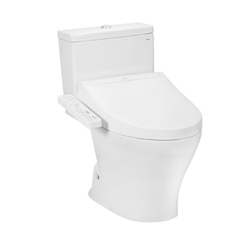 Bàn cầu hai khối kèm nắp rửa điện tử WASHLET dòng C2
