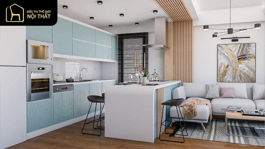 Tổng hợp những mẫu thiết kế nhà bếp hiện đại, sang trọng và tiện nghi nhất 2 Tổng hợp những mẫu thiết kế nhà bếp hiện đại, sang trọng và tiện nghi nhất