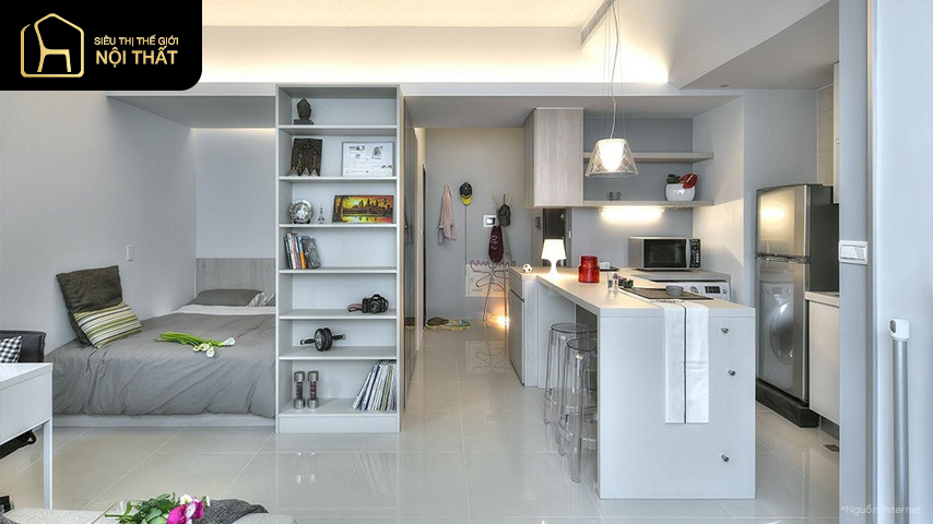 mẫu căn hộ studio đẹp mẫu căn hộ studio đẹp