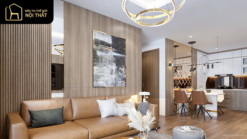 Cách thiết kế nội thất chung cư 70m2 đẹp ấn tượng 14 Cách thiết kế nội thất chung cư 70m2 đẹp ấn tượng