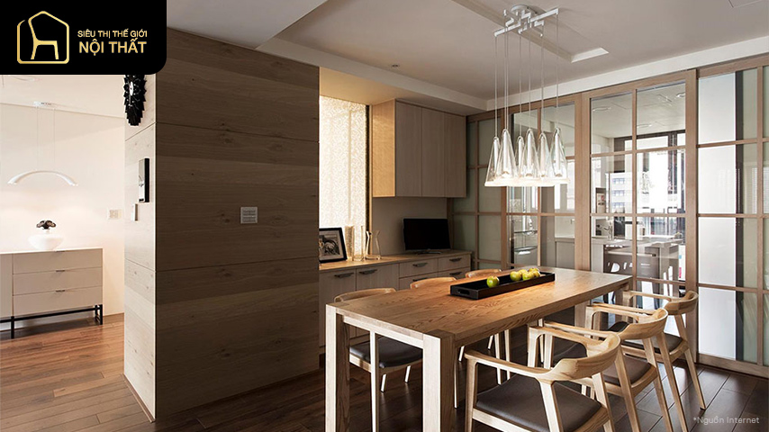 Cách thiết kế nội thất chung cư 70m2 đẹp ấn tượng 7 Cách thiết kế nội thất chung cư 70m2 đẹp ấn tượng