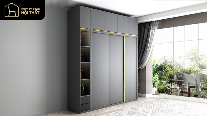 Các kích thước tủ quần áo tiêu chuẩn