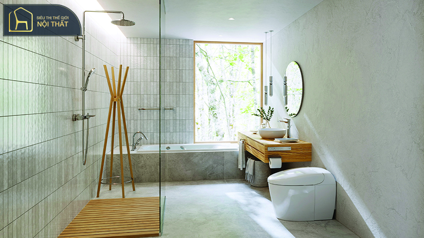 Bộ sưu tập thiết kế phòng tắm tổ ấm cực đẹp và tiện nghi 14 thiết kế phòng tắm