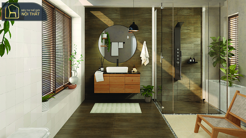 Bộ sưu tập thiết kế phòng tắm tổ ấm cực đẹp và tiện nghi 2 thiết kế phòng tắm