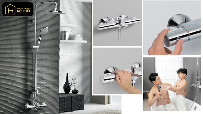 Sen cây tắm đứng INAX