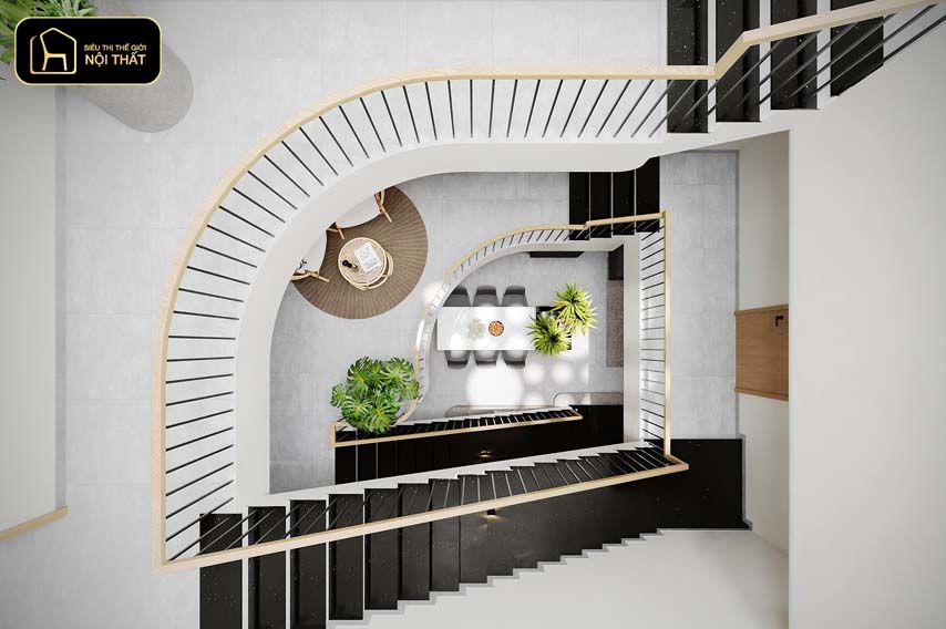 thiết kế nhà có giếng trời