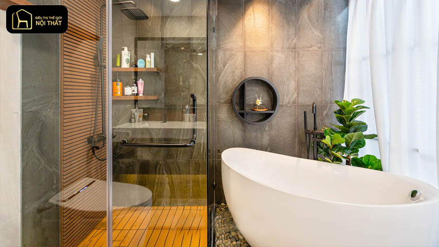 thiết kế nội thất phòng tắm 