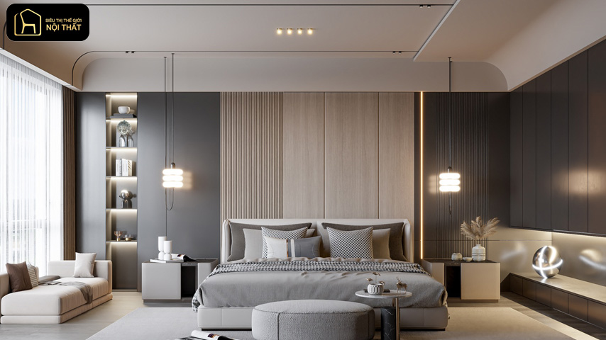 Thiết kế phòng ngủ master