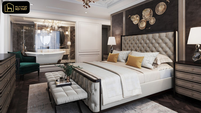 Thiết kế phòng ngủ master
