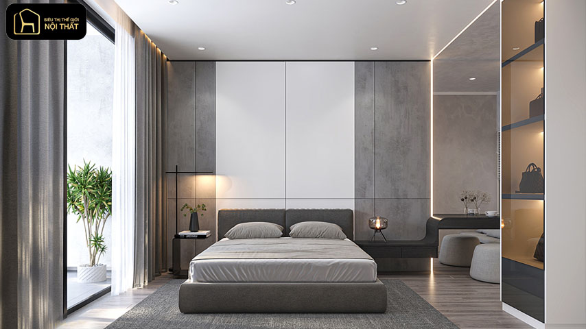 Thiết kế phòng ngủ master