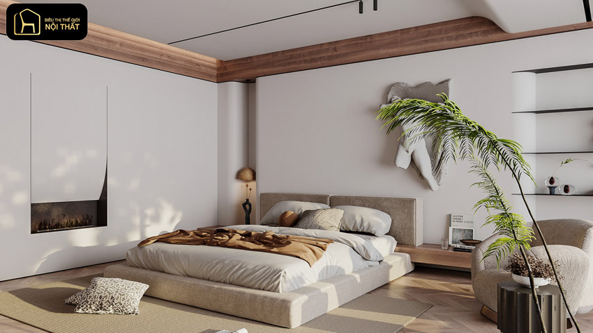 Thiết kế phòng ngủ master
