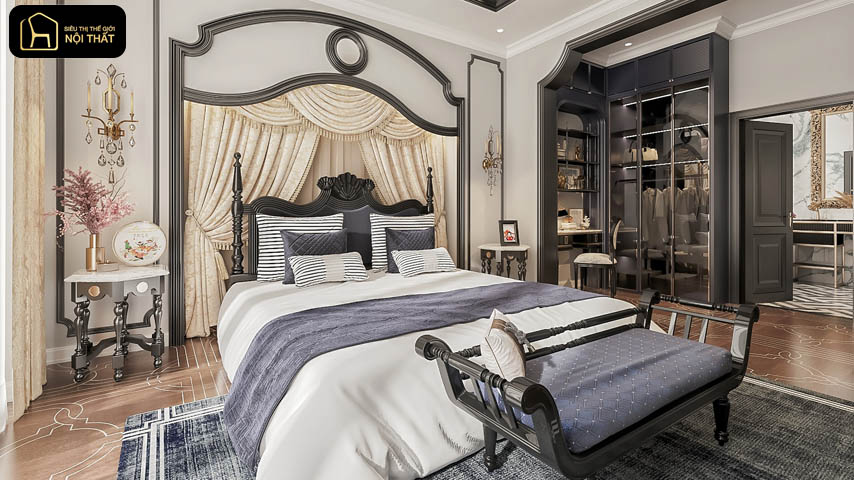 Thiết kế phòng ngủ master