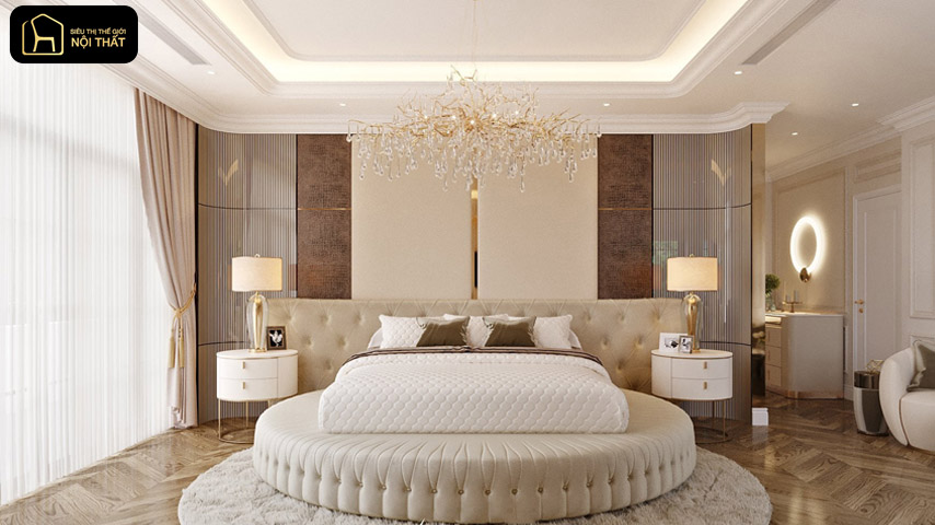 Thiết kế phòng ngủ master