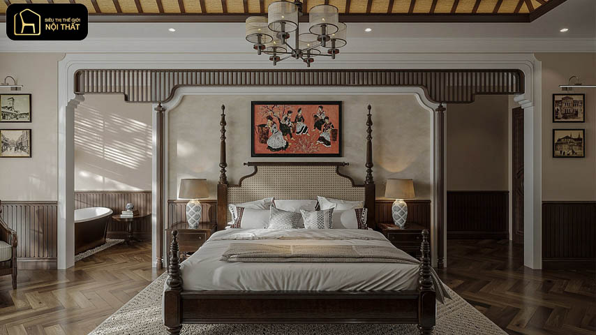 Thiết kế phòng ngủ master