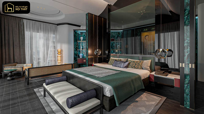 Thiết kế phòng ngủ master