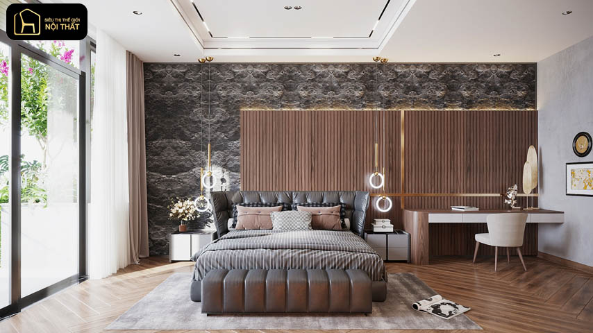 Thiết kế phòng ngủ master