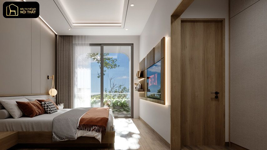 Thiết kế phòng ngủ master