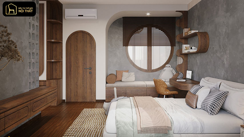 Thiết kế phòng ngủ master