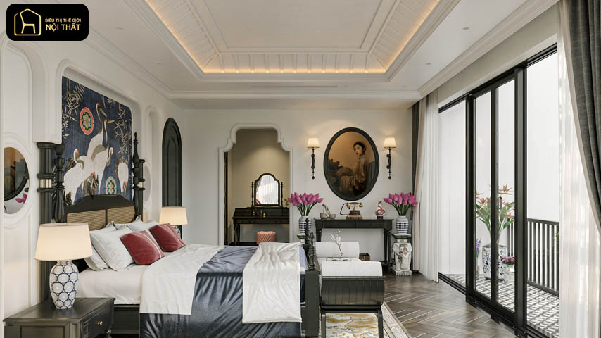 Thiết kế phòng ngủ master