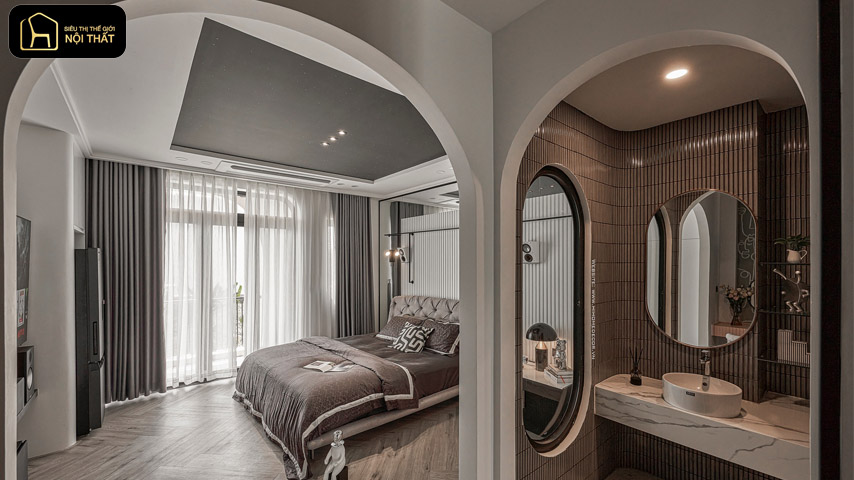 Thiết kế phòng ngủ master