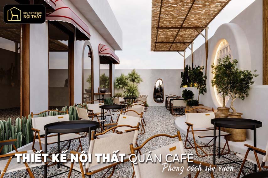 thiết kế nội thất quán cafe đẹp