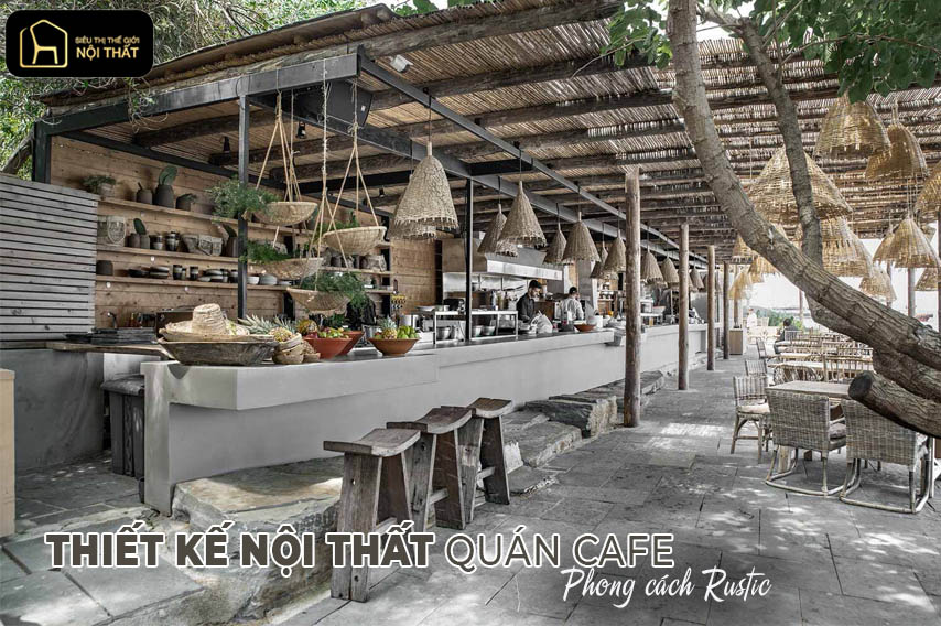 thiết kế nội thất quán cafe đẹp