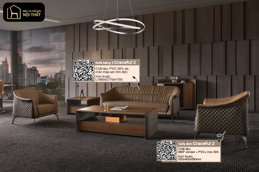Sofa phòng giám đốc - 4 Tiêu chí chọn bàn ghế sofa chuẩn 5 Bàn ghế sofa phòng giám đốc
