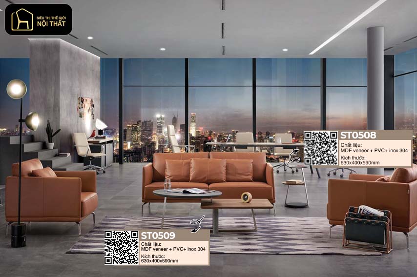 Sofa phòng giám đốc - 4 Tiêu chí chọn bàn ghế sofa chuẩn 3 Bàn ghế sofa phòng giám đốc