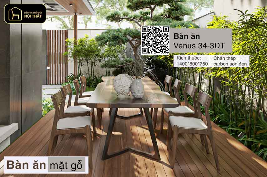 Nên mua bàn ăn mặt đá hay mặt gỗ