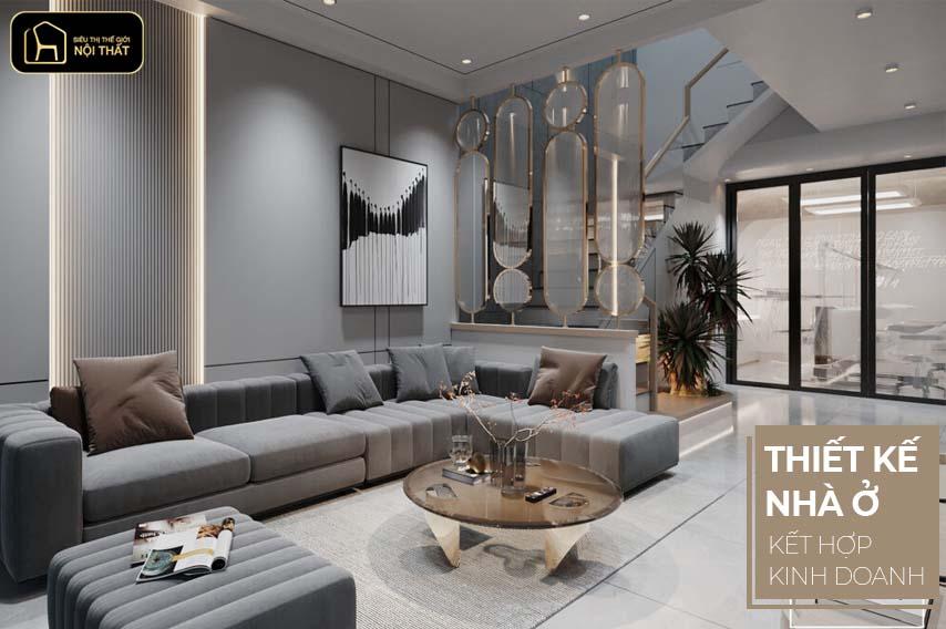 Mẫu nhà ở kết hợp kinh doanh