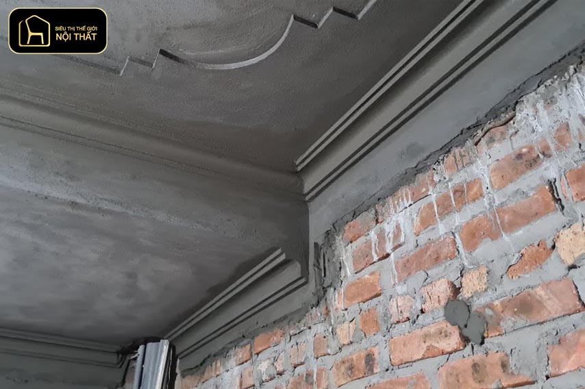  sơn phào chỉ trần nhà