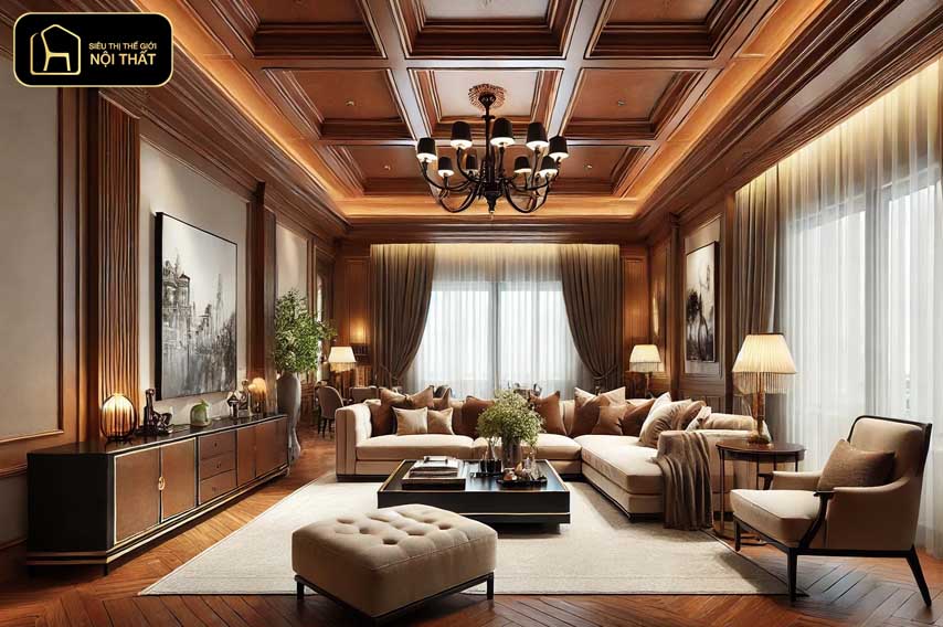 sơn phào chỉ trần nhà