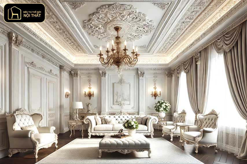 sơn phào chỉ trần nhà