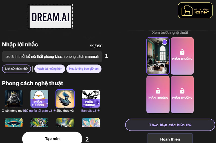 công cụ AI miễn phí