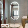 Gương Nhà Tắm Đèn LED Hình Bầu Dục D612.4B