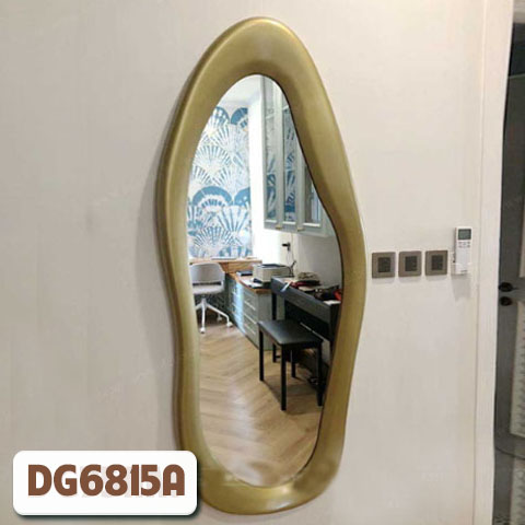 Gương Soi Toàn Thân Khung Gỗ Nhựa Sơn Decor DG6815A