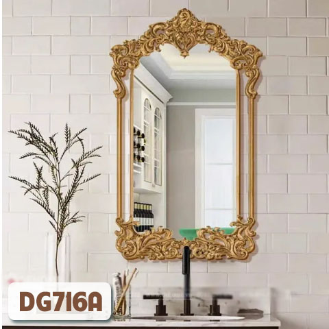 Gương Khung Gỗ Cổ Điển Treo Tường DG716A