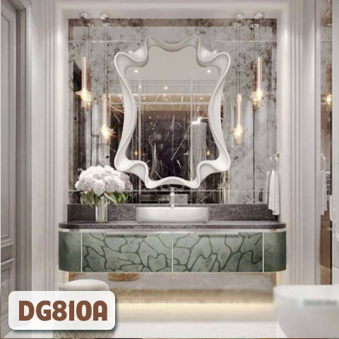 Gương Khung Gỗ Phòng Tắm Treo Tường DG810A
