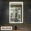 Gương Khung Sơn Tĩnh Điện Hình Chữ Nhật Có Led DKL69.1B