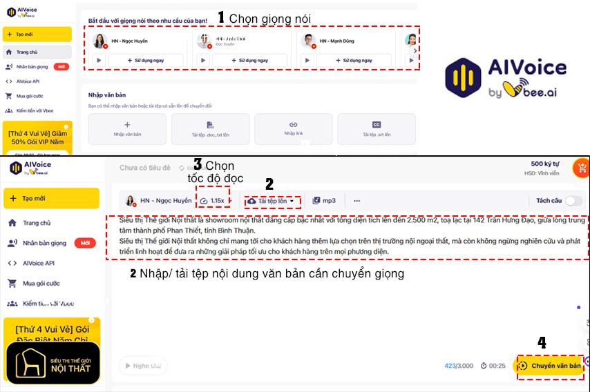 công cụ AI miễn phí