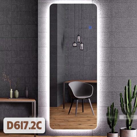 Gương toàn thân có đèn led D617.2C