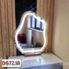 Gương Bàn Trang Điểm Có Đèn Led D672.1A