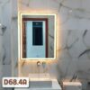 Gương Phòng Tắm Cao Cấp Hình Chữ Nhật D68.4A