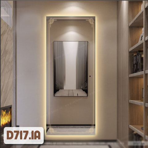 Gương đứng toàn thân có đèn led D717.1A