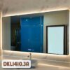 Gương Khung Kim Loại Có Đèn Phòng Tắm DKL1410.3A