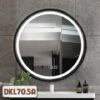 Gương Khung Kim Loại Đèn Led Nhà Tắm DKL70.5A